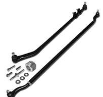Amazon.com: RSO Suspension Tie Rod and Drag Link with Steering Stabilizer  Relocation Bracket Adjustable Heavy Duty Kit 0-3 inch Lift Compatible with  ...