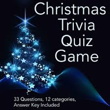 Sep 25, 2021 · here are 50 fun christmas trivia questions with answers, covering christmas movie trivia, holiday songs, and traditions for adults and kids. Christmas Trivia Quiz Game 33 Questions By Thought Process Tpt