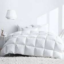 Royoliving Premium White Goose Down Comforter Queen Full Size 100 Egyptian Cotton Cover Down Proof Winter Duvet Ins In 2020 Down Comforter Comforters Queen Size Duvet