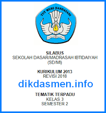 Check spelling or type a new query. Silabus Tematik Kelas 3 Semester 2 Revisi 2018 Dikdasmen Info