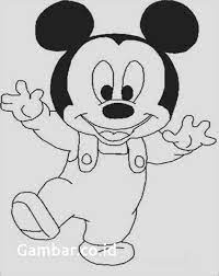 Gambar kepala mickey mouse hitam putih. Gambar Mickey Mouse Hitam Putih