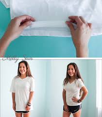 Use this brilliant hack to make any shirt or dress tighter without any sewing! How To Make A Shirt That Is Too Small Fit