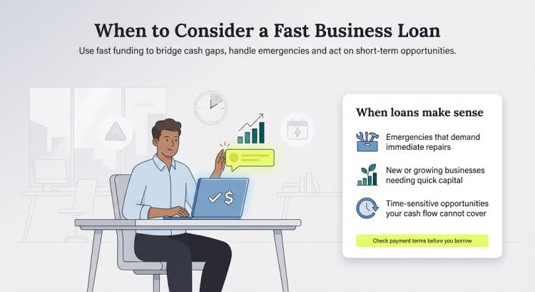 Fast Business Loans for Service Companies With No Assets - business funding illustration