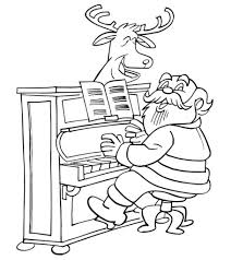 This piano notes coloring page would make a cute present for your parents. 10 Beautiful Piano Coloring Pages For Your Little One