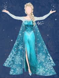 Elsa S Dress Disney S Frozen By Gabriellayoo On Deviantart Frozen Elsa Dress Frozen Dress Elsa Dress