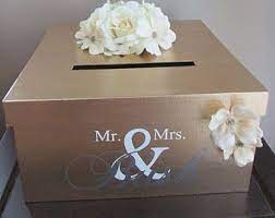 It was about $4 for a 50 ft roll from the hardware. Wedding Card Box Diy Instructions Card Box Wedding Gold Card Box Wedding Money Box Wedding