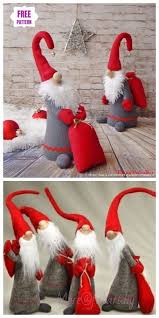 Download Christmas Craft Diy Santa Clause Fabric Toy Sew Pattern Tutorial Christmas Crafts Diy Christmas Crafts Diy Santa PSD Mockup Templates