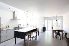 light filled kitchen in south london