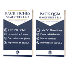 Quelqu'un a déjà testé ? Fiches Revisions L1 Psycho Qcm Aide Licence Psychologie