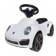Porteur Trotteur Pousseur Bebe Voiture Porsche 911 Blanc Achat Vente Porteur Pousseur Cdiscount