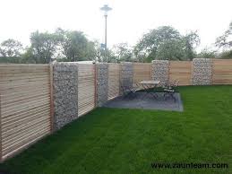 Gabionen Mit Holz Zaunteam Neckar Enz Sachsenheim 74369 Lochgau Gabionen Sichtschutzzaun Garten Holzwand Garten