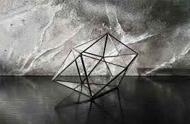 Pre Order Glass Geometric Terrarium Glass Container Succulent Plants Home Decor Tiffany Technique Glass Containers Glass Terrarium