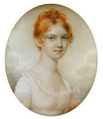 Mrs Langdon Cheves Mary Elizabeth Dulles Miniature Portraits Antique Portraits Miniature Painting