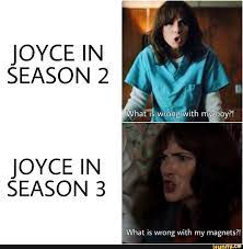 Joyce In Season 2 Joyce In Season 3 Stranger Things Quote Stranger Things Funny Stranger Things Actors