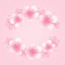 Designed by www.123freevectors.com can be used both personal and commercial use. Light Pink Flowers Frame Isolated On A Pink Background Royalty Free Cliparts Vectors And Stock Illustration Image 96550995
