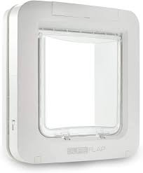 You will notice that with these models the manufacturer has designed the door to also work with a collar tag. Amazon Com Sureflap Sure Petcare Microchip Pet Door White Pet Supplies