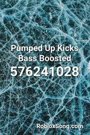Best place to find roblox music id's fast. Pumped Up Kicks Bass Boosted Roblox Id Roblox Music Codes Songs Roblox Music