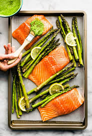 It sounds like you should have pulled the. Baked Salmon And Asparagus With Herb Sauce Cotter Crunch