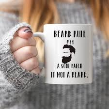 Beard Rule Cup Funny Beard Quote Gift for Beard Lover - Etsy Singapore