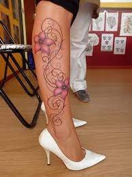 #tattoo trend #tattoo #tattoed girls #hip tattoo #leg tattoo #best tattoos #tattoooftheday #tattoo art #tattooart #tattoo designs #big tattoos #tattoo ideas #tattoo inspo #tattoo inspiration #tattoo ink. 33 Nice Side Calf Tattoos