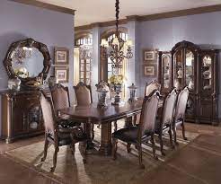 Or the mansions of monte carlo there is a collection that will inspire. Aico Monte Carlo Rectangular Dining Table Set In Cafe Noir Mediterran Esszimmer Orlando Von Massiano Houzz