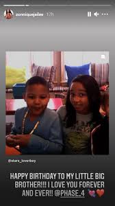 Me and the homie @messiah_harris7 and sister. Tiny Harris Daughter Zonnique Posts Photos With Stepbrother Messiah Showing Their Strong Bond