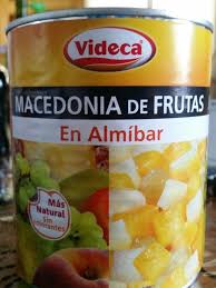 Macedonia De Frutas En Almibar Mercadona 100 Gr 2 Pp 480 Gr Escurrido 9 6 Pp Macedonia De Frutas Alimentos Dieta Puntos