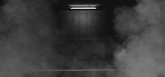 光と煙で暗い霧の背景 smoke background dark blue background foggy