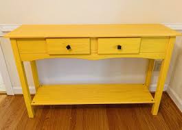 Chic Yellow Entry Table Sofa Table Console For Sale In Cary Nc Offerup Sofa Table Entry Table Table