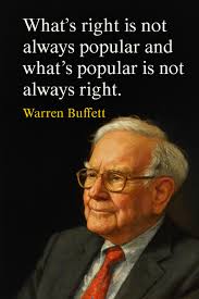 Importance of moral clarity over popular opinion