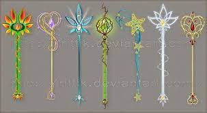 Pin On Anime Magical Weapons