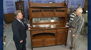 The base cabinet has a spline top and is also finished with exposed thru mortised tenon & pinned joinery. Arts Crafts Sideboard Antiques Roadshow Pbs