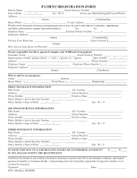 Medical Patient Registration Form Template In 2020 Registration Form Form Example Registration Form Sample