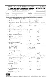 Untuk pembahasan terlengkapnya dapat sobat simak artikel berikut dibawah ini. Download Soal Uts Genap Kelas 5 Semester 2 Rief Awa Blog