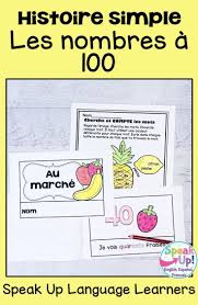 Les Nombres A 100 French Counting Fruit By 10 S Reader Boom Version W Audio French Emergent Readers How To Speak French Vocabulary Words
