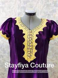 كيفية خياطة القندورة العنابية بالصور خطوة بخطوة خياطة و تفصيل sewing fashion women