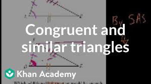 In this article, we will learn about similar. Ca Geometry More On Congruent And Similar Triangles Video Khan Academy