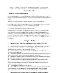 Soal Essay Tentang Asean Dan Jawabannya Penggambar