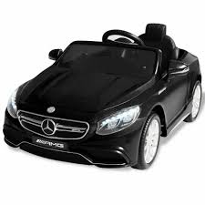 Vidaxl Voiture Electrique Pour Enfants Mercedes Benz Amg S63 Noir 12 V Mercedes Benz Amg Mercedes Benz Mercedes