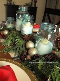 centre de table a faire soi meme pour noel 1 jpg 642 856 christmas table decorations christmas table christmas tablescapes