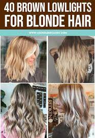 Warm blonde shades are appealing for girls who. Updated 40 Blonde Hair With Brown Lowlights Looks August 2020