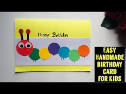 This video shows how to make a birthday card with white paper a4 size without glue. How To Make Handmade Birthday Card For Kids Birthday Card For Kids Handmade Yo In 2021 Happy Birthday Cards Diy Happy Birthday Cards Handmade Creative Birthday Cards