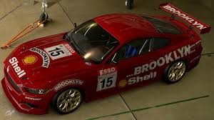 Chris Hodgetts Brooklyn Motorsport 1989 BTCC Ford Mustang Livery