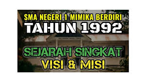 Sejarah dan profil singkat skbm (sekar bumi tbk). Plsonline Sma Negeri 1 Mimika Profil Sekolah Sejarah Singkat Visi Misi Youtube