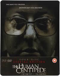 The Human Centipede (First Sequence) + (Full Sequence) 4-disc Special Ltd  Edition Dual Format (Blu-ray & DVD) SteelBook