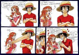 Nami And Luffy One Piece Manga Anime One Piece One Piece Nami One Piece Luffy