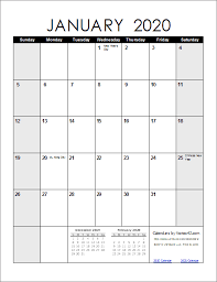 We offer printable january 2020 calendar templates for absolutely free. 2020 Calendar Templates And Images