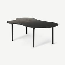 The river teak coffee table will add a wonderful organic vibe to your living space whether indoors or out. Zaragoza Organic Coffee Table Charcoal Black Cheaplivingroomfurniture Co Uk