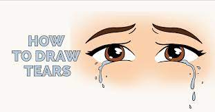 How To Draw Tears- Really Easy Drawing Tutorial