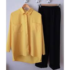 Hanimlar Tunik Ve Pantolon Dan Olusan Yepyeni Takimimiz Yeniden Stoklarda Tabiki 1 Sinif Kalitede 36 38 40 42 44 46b Fashion Coat Duster Coat